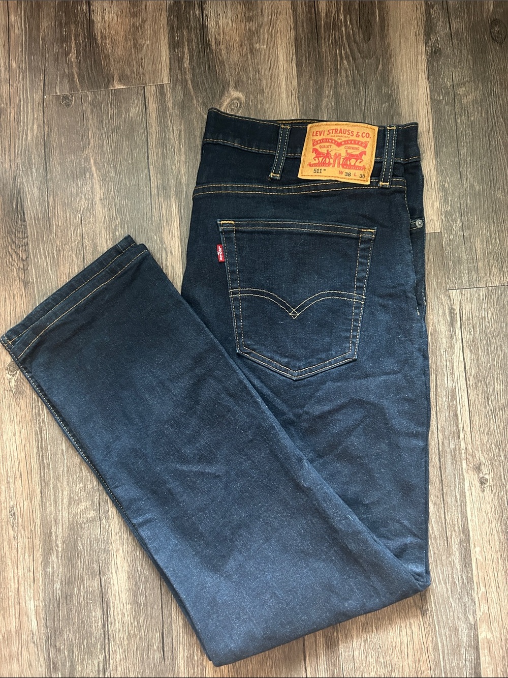 Levi's Men's Dark Indigo Skinny Jeans